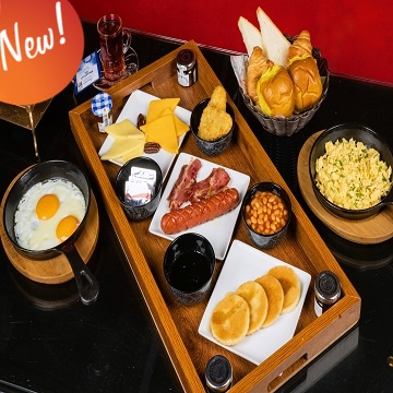 American Breakfast Tray